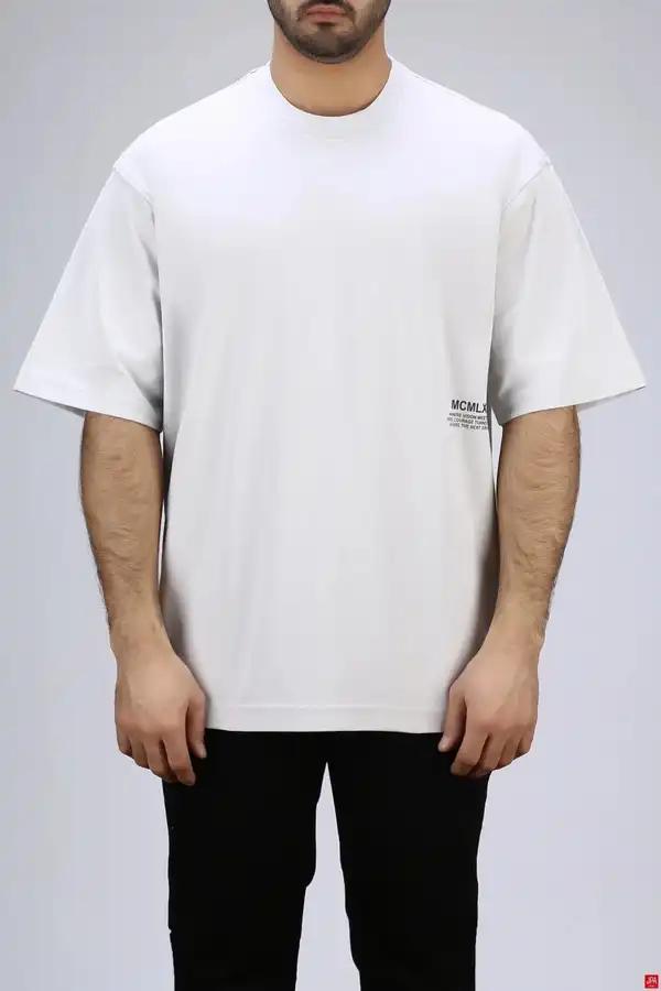 تیشرت مردانه یقه گرد چاپی جی پی ای JPA کد - 04332