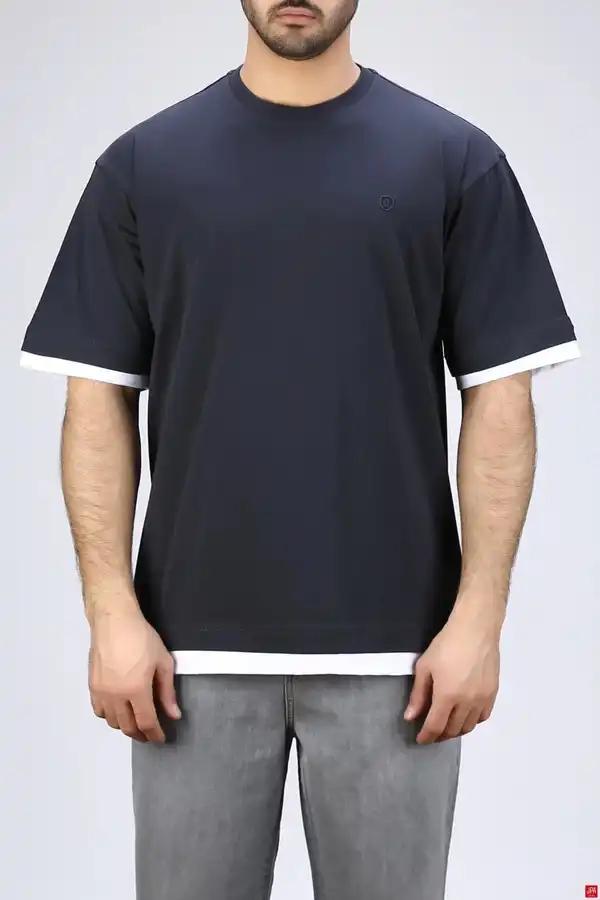 تیشرت مردانه یقه گرد چاپی رگولار جی پی ای JPA کد - 04335