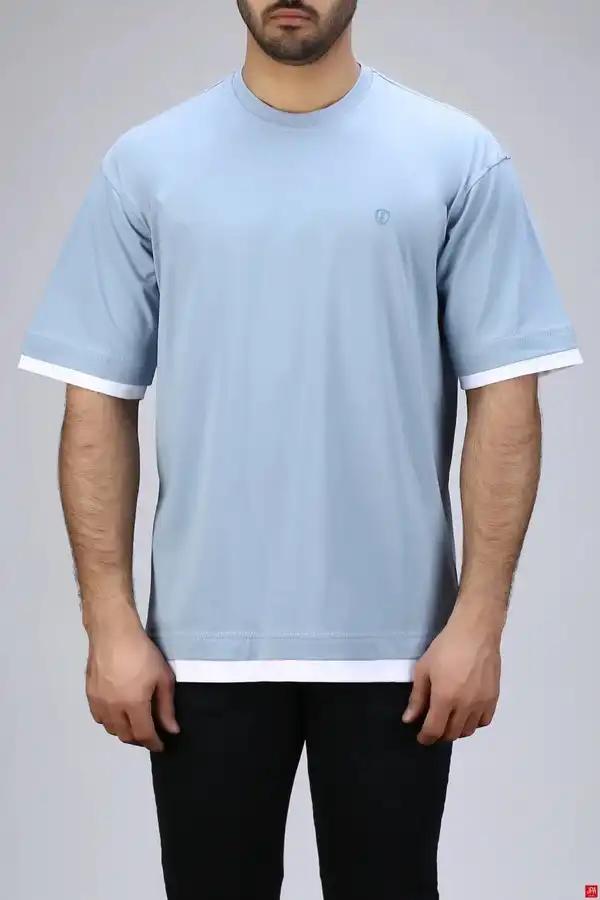 تیشرت مردانه یقه گرد چاپی رگولار جی پی ای JPA کد - 04335