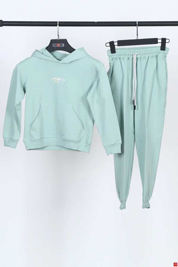 هودی و شلوار زنانه سبز روشن جی پی ای JPA کد 01250