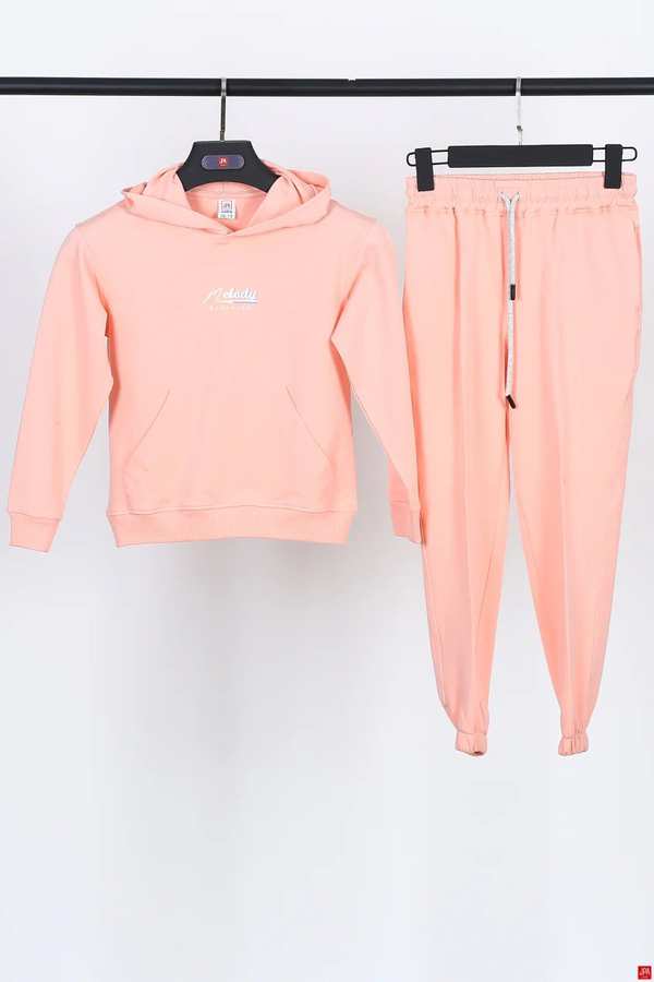 هودی و شلوار زنانه گلبهی جی پی ای JPA کد 01250