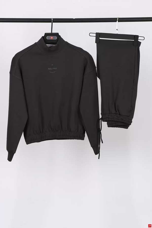 بلوز و شلوار زنانه زغالی جی پی ای JPA کد 02080