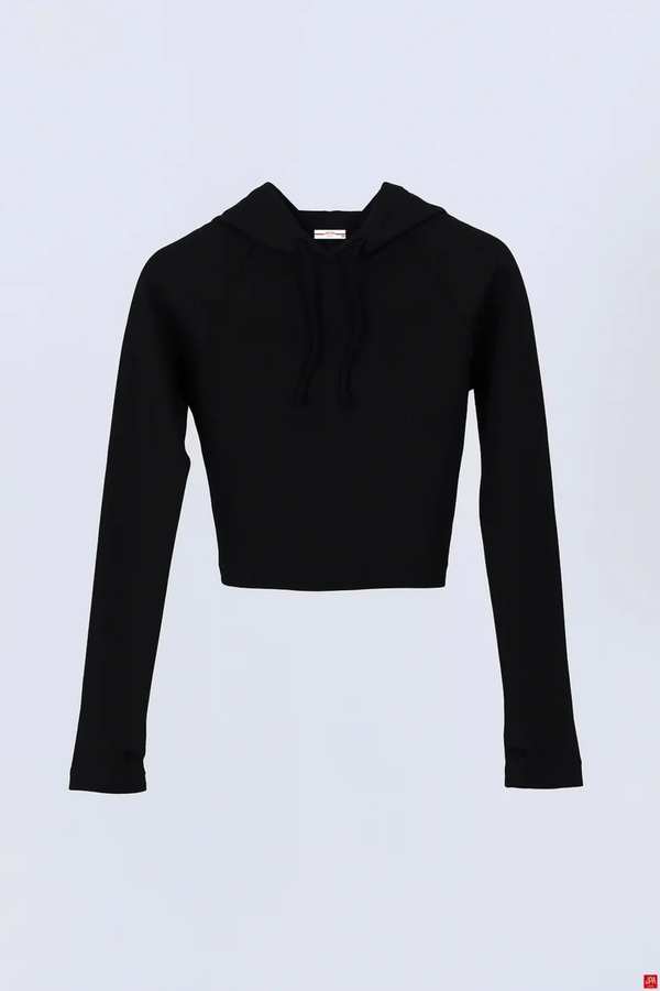 هودی زنانه مشکی جی پی ای JPA کد 02082