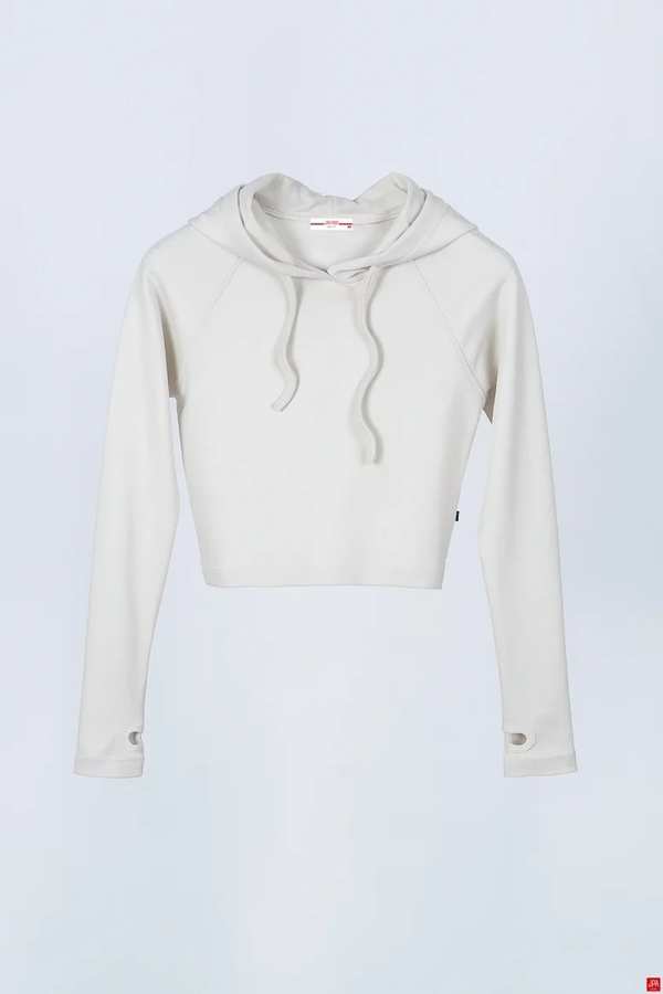 هودی زنانه کرم روشن جی پی ای JPA کد 02082