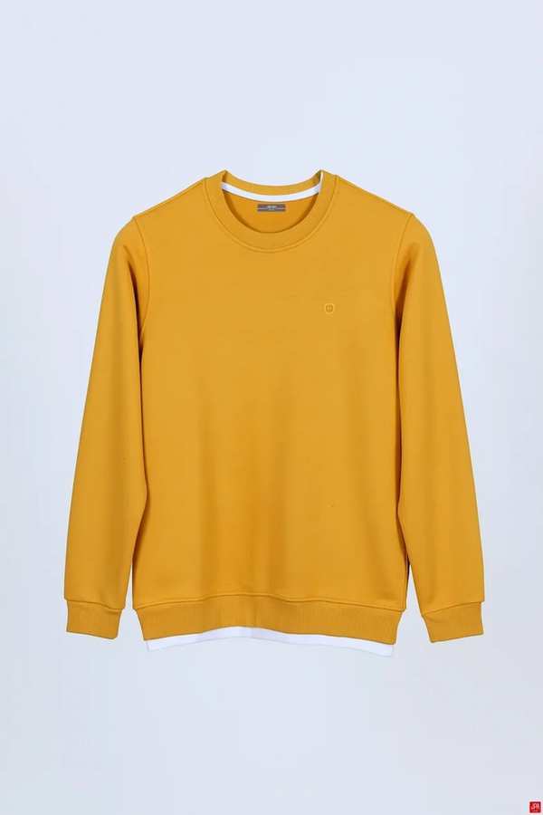 بلوز مردانه خردلی جی پی ای JPA کد 02048