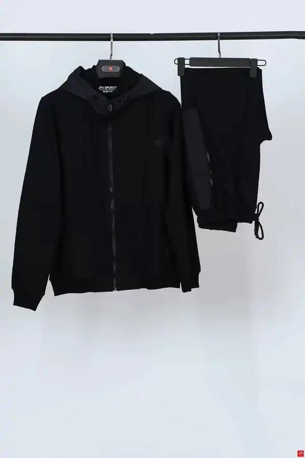 ست سویشرت و شلوار مردانه سرمه ای جی پی ای JPA کد 02074