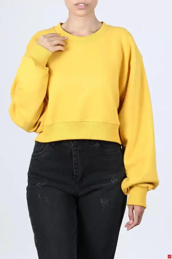 بلوز زنانه زرد جی پی ای JPA کد 02005