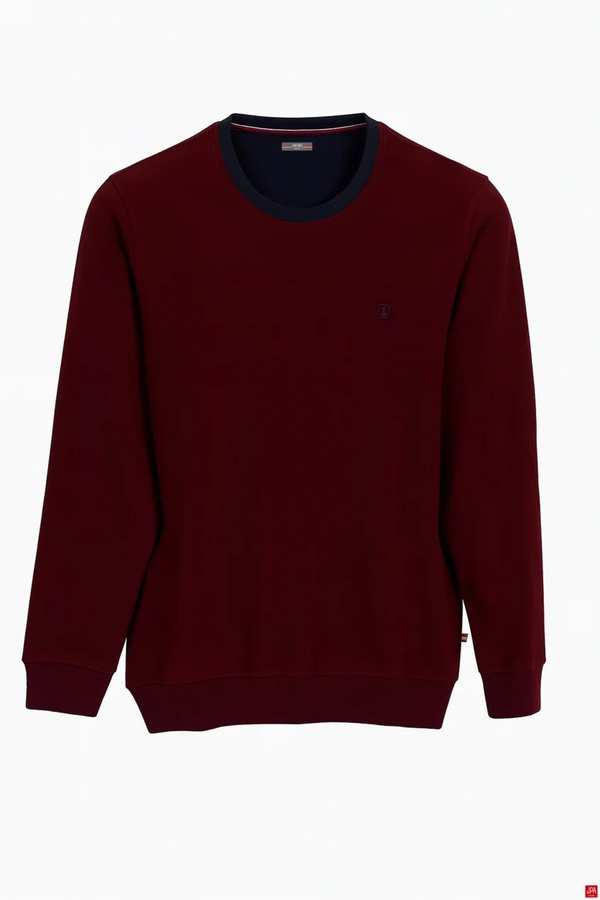 بلوز مردانه زرشکی جی پی ای JPA کد 02135