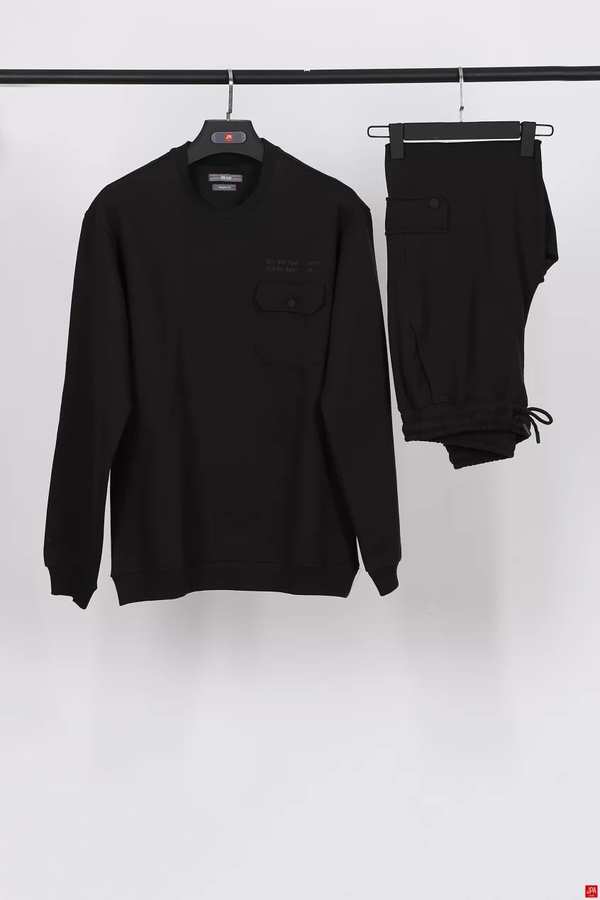 ست بلوز و شلوار مردانه زغالی جی پی ای JPA کد 02099