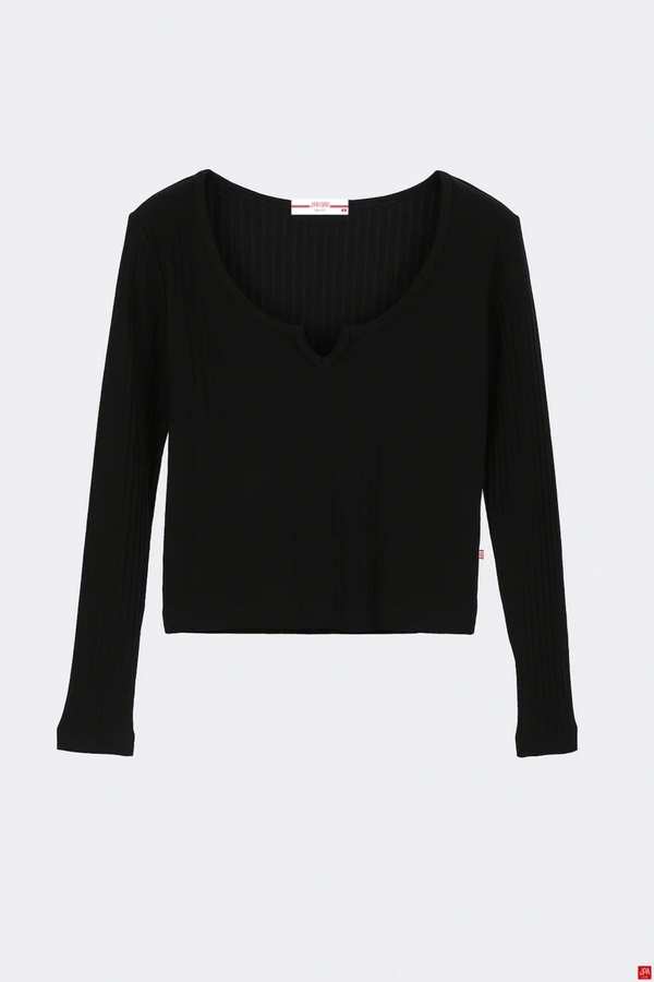 بلوز زنانه مشکی جی پی ای JPA کد 02122