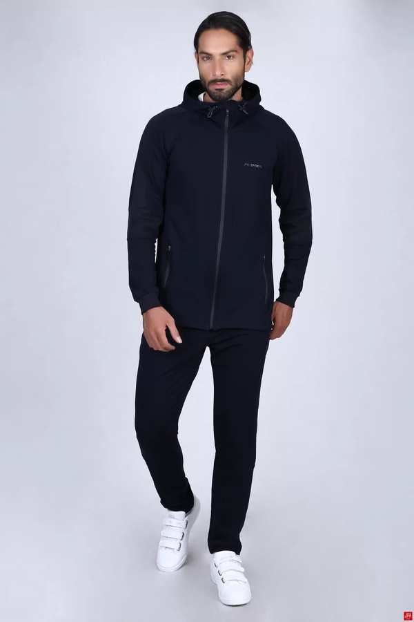 ست سویشرت و شلوار مردانه سرمه ای جی پی ای JPA کد 02073