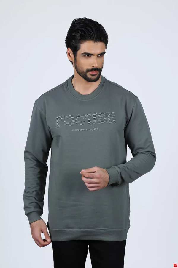بلوز مردانه سبز تیره جی پی ای JPA کد 02118