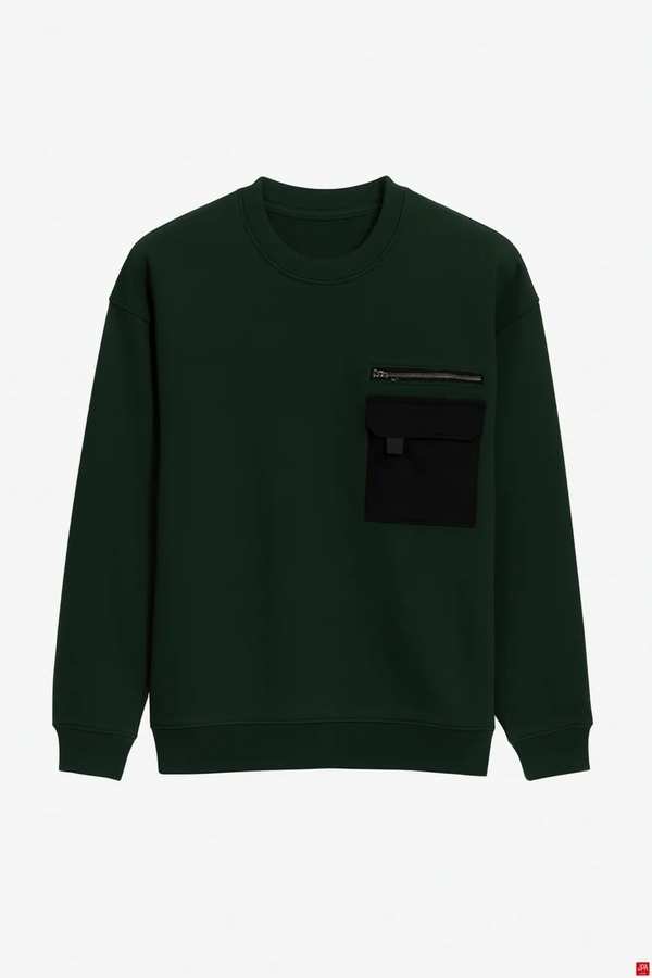 بلوز مردانه سبز تیره جی پی ای JPA کد 02132