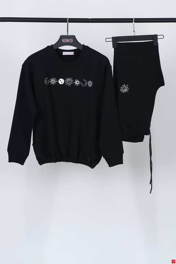 ست بلوز و شلوار زنانه سرمه ای جی پی ای JPA کد 02161