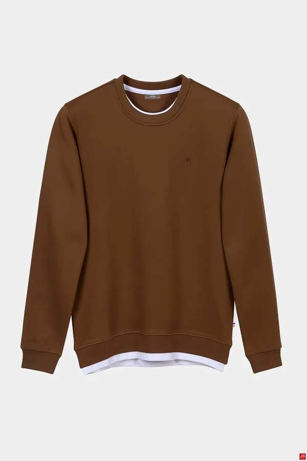 بلوز مردانه قهوه ای جی پی ای JPA کد 02179