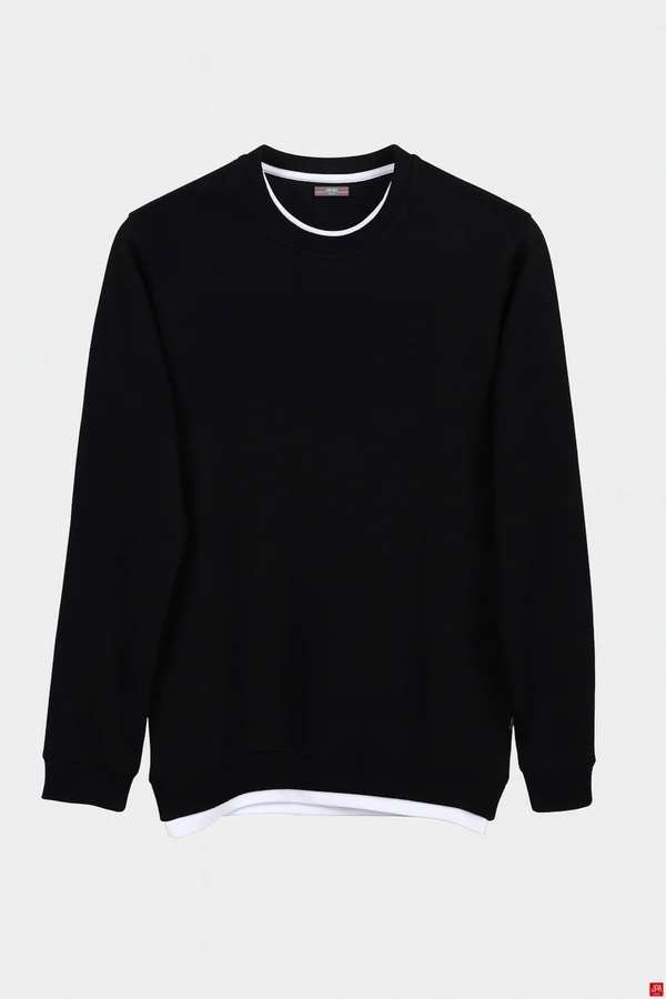 بلوز مردانه مشکی جی پی ای JPA کد 02179