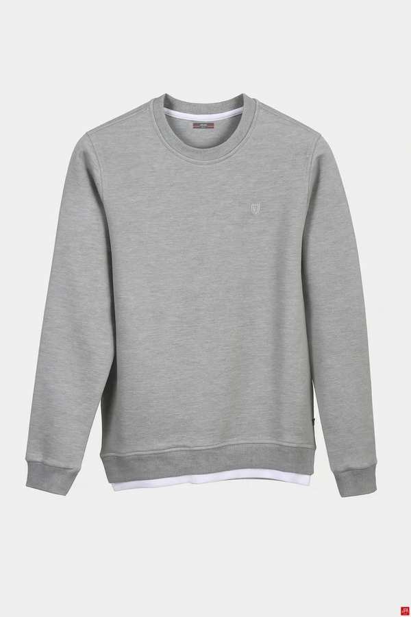 بلوز مردانه ملانژ روشن جی پی ای JPA کد 02179