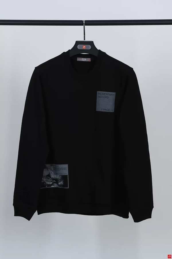 بلوز مردانه مشکی جی پی ای JPA کد 02137