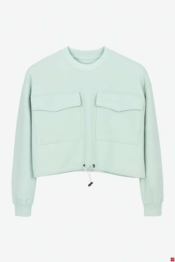 بلوز زنانه سبز روشن جی پی ای JPA کد 02182