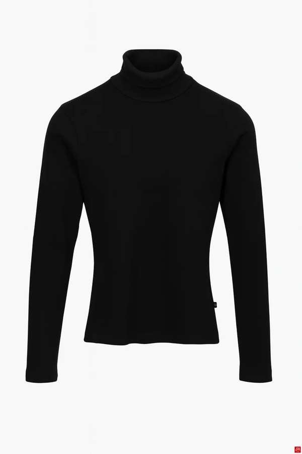 بلوز زنانه یقه اسکی مشکی جی پی ای JPA کد 02221