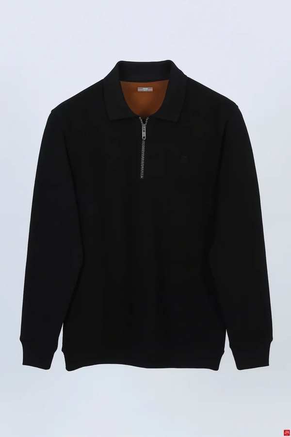 بلوز مردانه مشکی جی پی ای JPA کد 02153