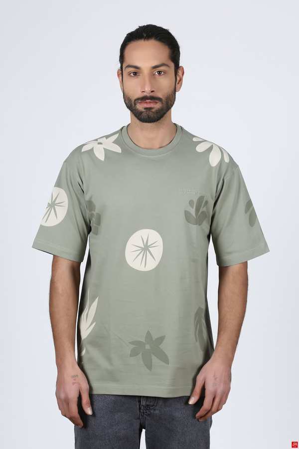 تی شرت مردانه سبز روشن جی پی ای JPA کد 02285