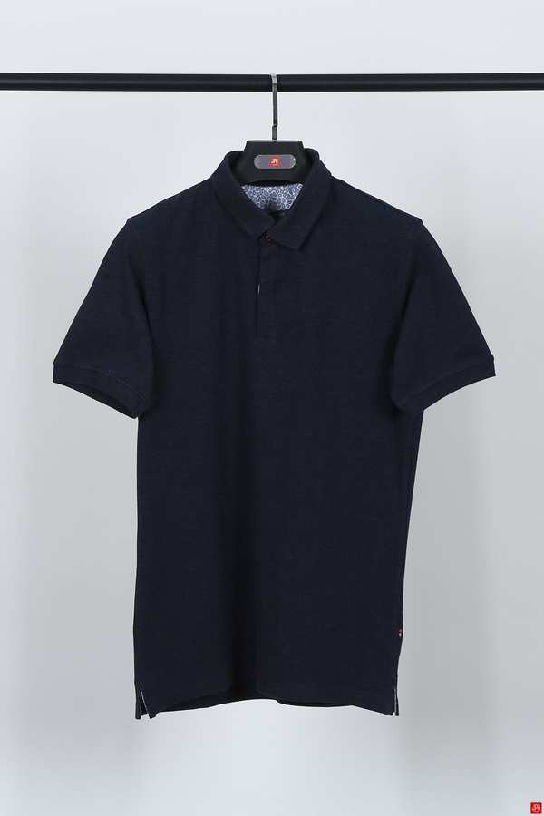 پولوشرت مردانه سرمه ای جی پی ای JPA کد 02301