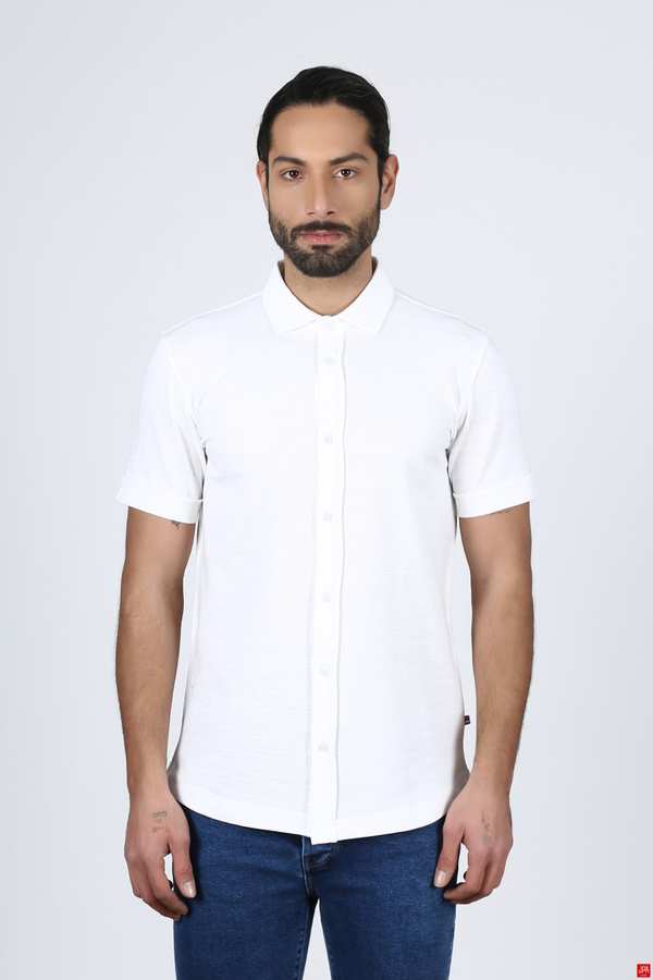 پیراهن مردانه اسلیم شیری جی پی ای JPA کد 02258