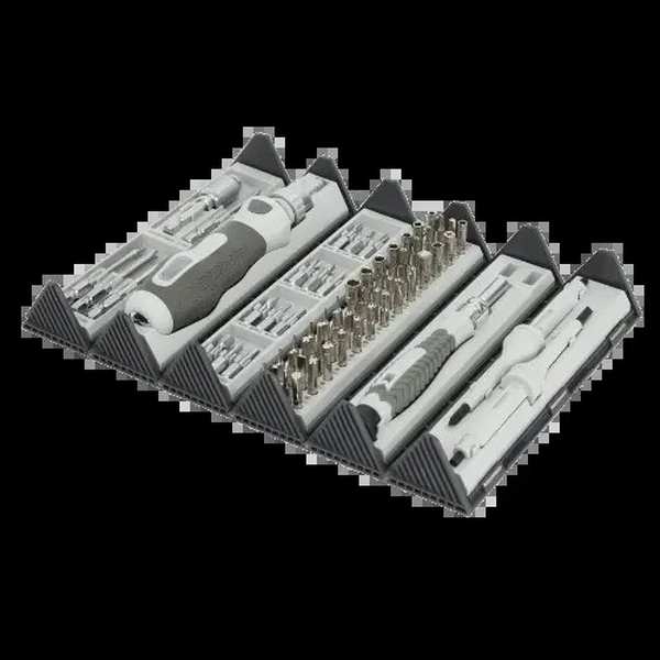 ست پیچ گوشتي پرووان مدل PGS106 بسته 72 عددی