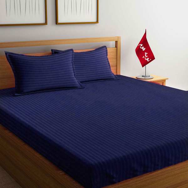 سرویس ملحفه و روبالشتی مینیمال هتلی راه راه نوپه هوم