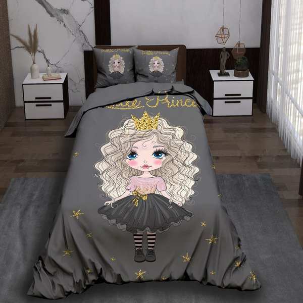 روتختی کودک طرح دختر موفرفری مدل TS01 نوپه هوم