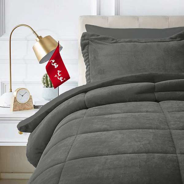 روتختی مینیمال کتان مخمل طرح مربع نوپه هوم