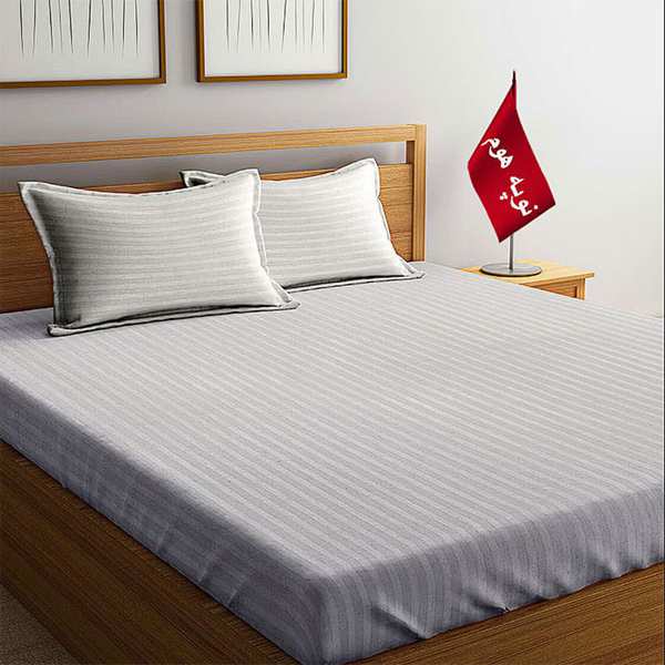 سرویس ملحفه و روبالشتی مینیمال هتلی راه راه نوپه هوم