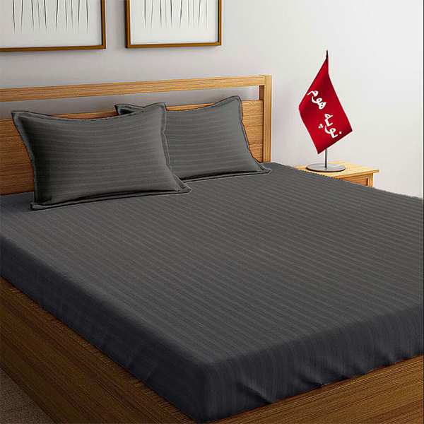 سرویس ملحفه و روبالشتی مینیمال هتلی راه راه نوپه هوم