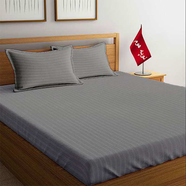 سرویس ملحفه و روبالشتی مینیمال هتلی راه راه نوپه هوم