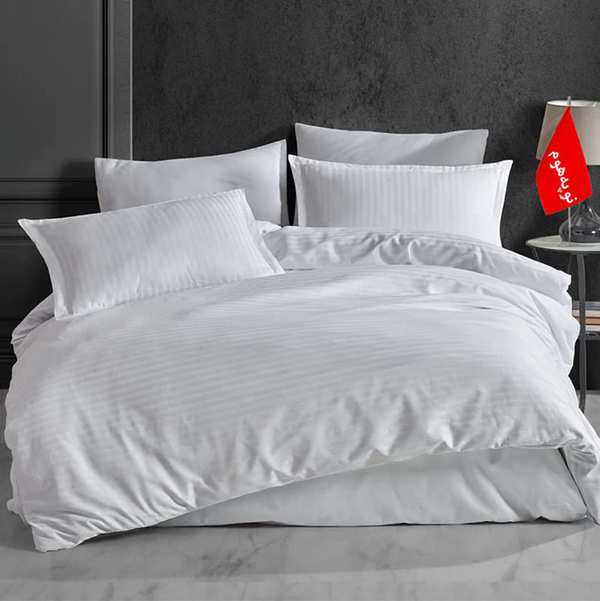 سرویس روتختی کاوری طرح بیسیک راه راه هتلی نوپه هوم