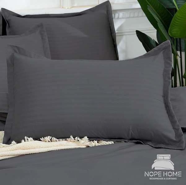 روبالشی بیسیک هتلی راه راه بسته دو عددی نوپه هوم