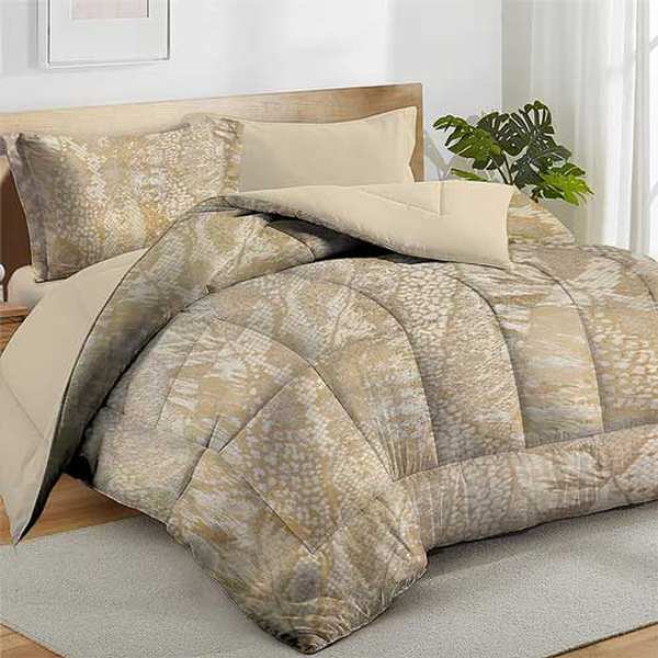 سرویس روتختی مخمل شانل طلاکوب پوست ماری مدل EO نوپه هوم