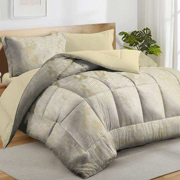 سرویس روتختی مخمل شانل طلاکوب مدل BO نوپه هوم