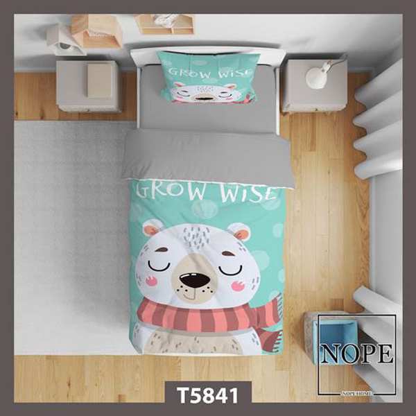 روتختی کودک طرح خرس قطبی مدل T5841 نوپه هوم