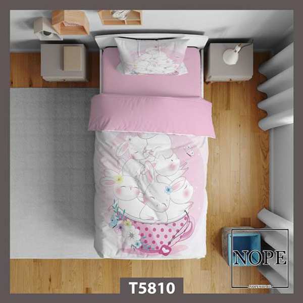 روتختی کودک طرح خرگوش فانتزی کارتونی مدل T5810 نوپه هوم