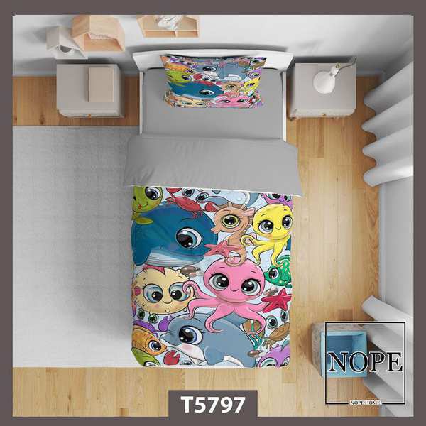 روتختی کودک طرح هشت پا کارتونی مدل T5797 نوپه هوم