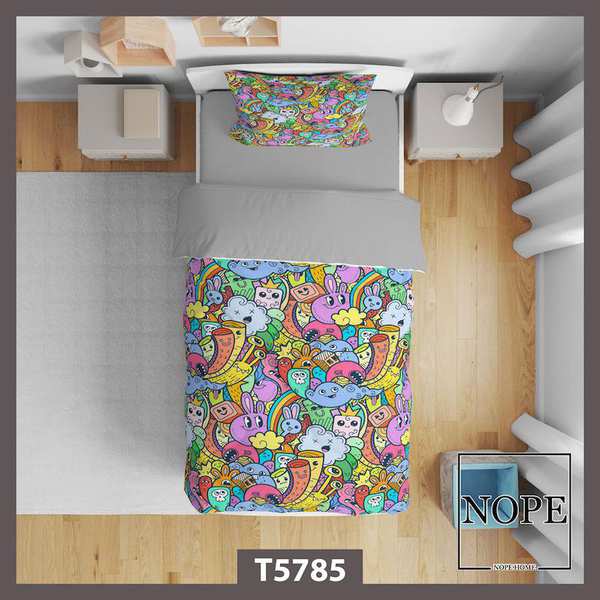 روتختی کودک طرح فانتزی مدل T5785 نوپه هوم