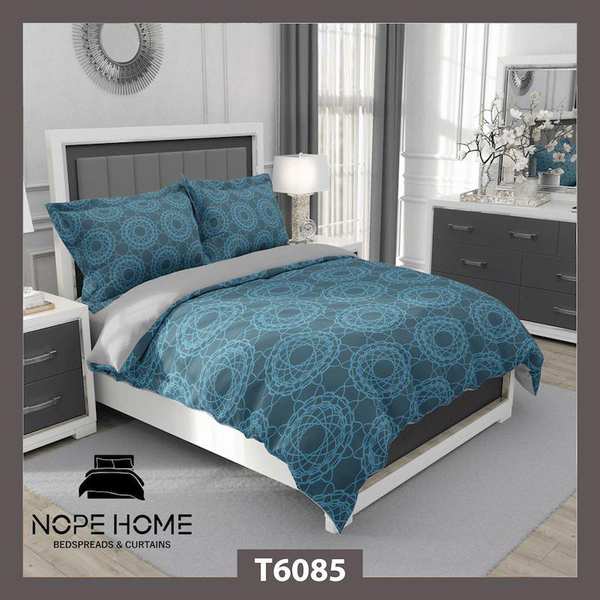 روتختی طرح فیروزه ای هندسی T6085 نوپه هوم