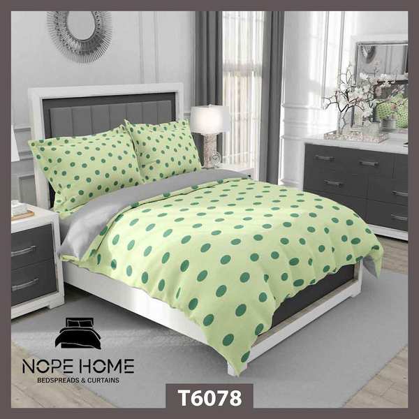 روتختی طرح خال خالی بهاری مدل T6078 نوپه هوم - تصویر 4