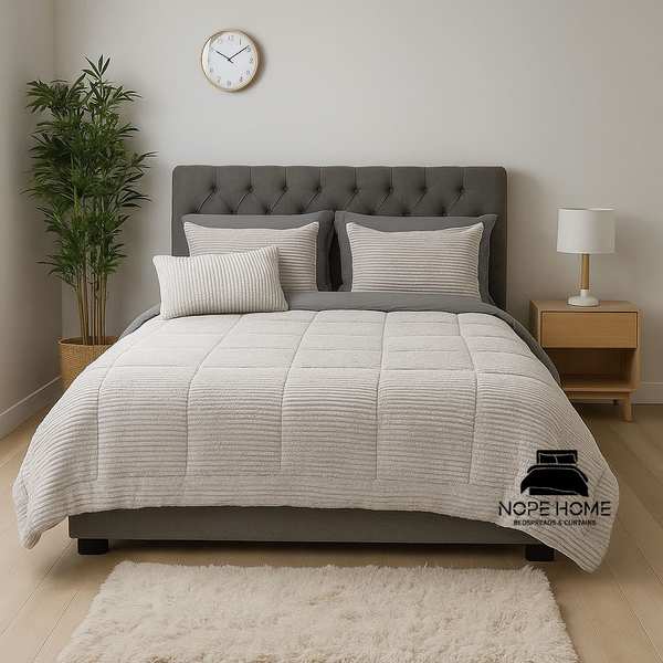 روتختی مخمل پلیسه کریستال نوپه هوم