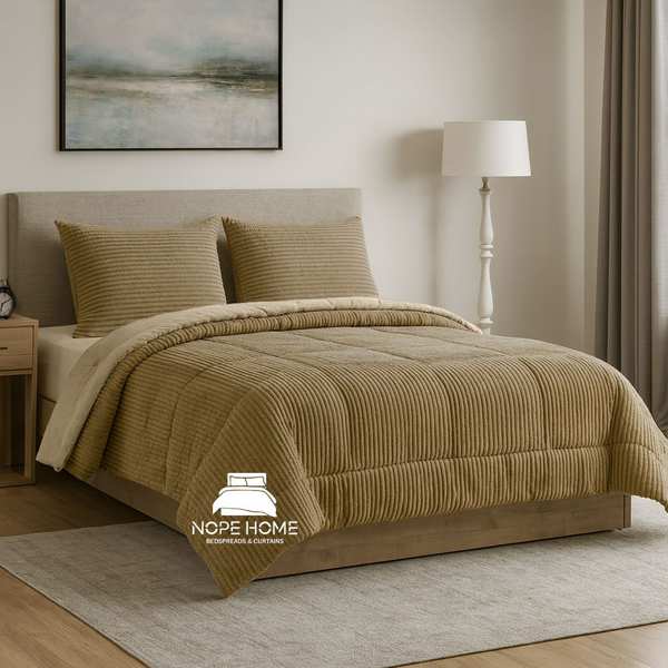 روتختی مخمل پلیسه کریستال نوپه هوم