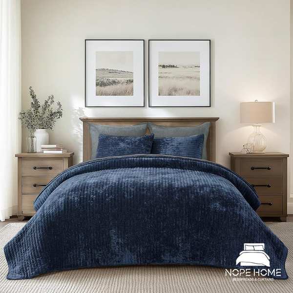 روتختی کاوری مخمل پلیسه رویال نوپه هوم