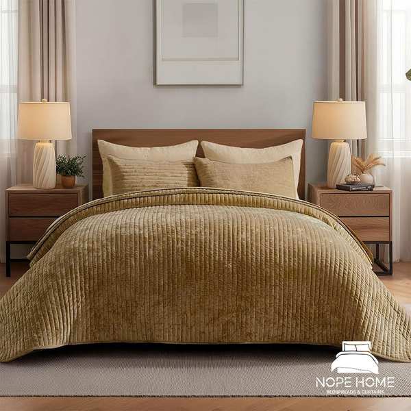 روتختی کاوری مخمل پلیسه رویال نوپه هوم