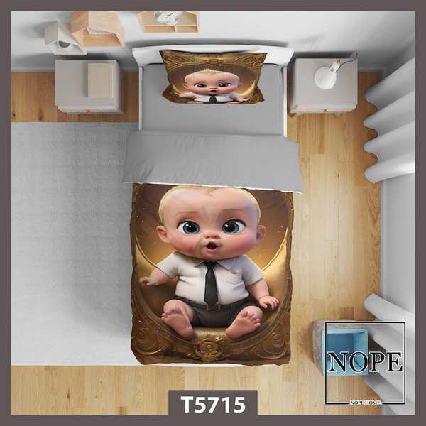 روتختی کودک طرح بچه رییس مدل T5715 نوپه هوم